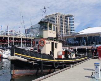 BAREKI heading off from the  ANMM under new ownership in 2012