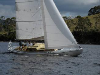 JEZEBEL racing at Kettering in Tasmania in 2012