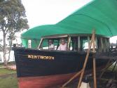 WENTWORTH in the first stages of restoration