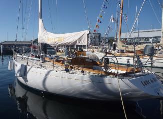 LOVE & WAR at the 2015 Australian Wooden Boat Festival 