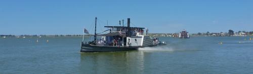 PS OSCAR W at the SA Wooden Boat Festival in Goolwa 2015