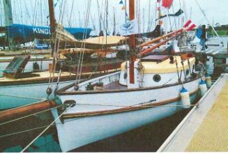 NYMPHAEA at the Geelong Wooden Boat Festival in 2016
