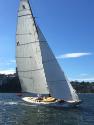 DEFIANCE sailing on Sydney Harbour in 2017
