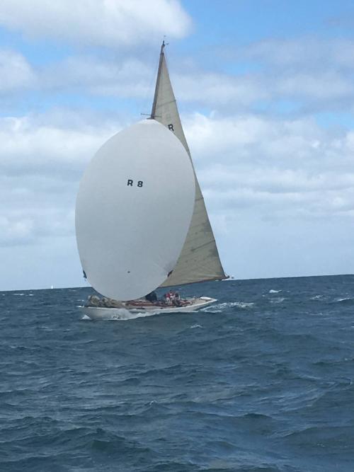 FRANCES heading home on Port Phillip after the GWBF 2018.