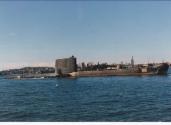 AWB 4010 alongside Oberon Class submarine 