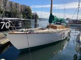 CAMILLE OF SEAFORTH off Bayview opposite the RPAYC in 2023.