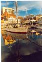 The restored MAY QUEEN in Constitution Dock,  about 2002.