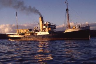 JOHN OXLEY in Cowan Creek, Hawkesbury River, 1972.