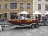 FURY was on display at the Australian Wooden Boat Festival at Hobart in 2007