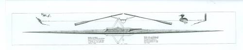 A drawing of the STAR OF AUSTRALIA, with profile and plan views superimposed.
