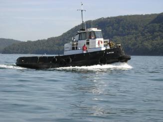 GLADSTONE  features a well proportioned hull and superstructure.