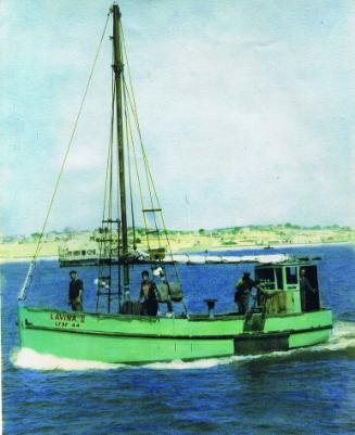 LAVINA II in the 1950s 
