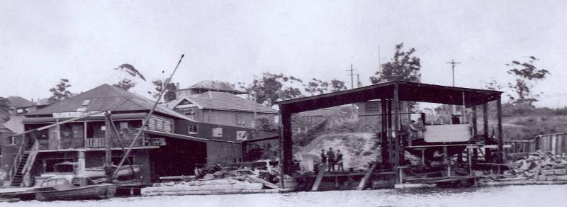 A&H Green's shed at Abbotsord during the Second World War