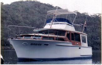 JASMIN on the Hawkesbury River in 2008.