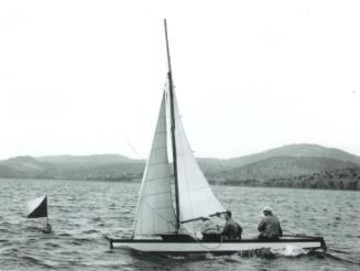 RAGAMUFFIN racing in Hobart Tasmania in 1937