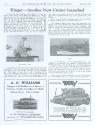 The launching of KINGAR as reported in the International Power Boat and Aquatic Monthly.