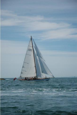 WINDWARD II on Port Phillip in 2008
