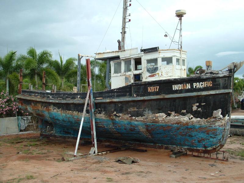 CERBERUS IV prior to restoration in 2008