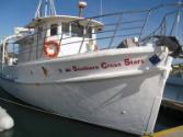 Bow view of SOUTHERN CROSS STARS