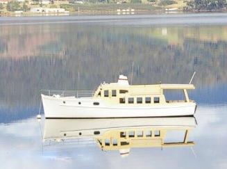 FRANCESCA in 2009 on the Derwent River, Tasmania