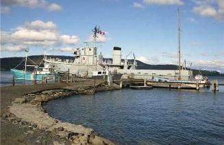 HMAS CURLEW in 2010 in Tasmania
