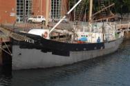 FALIE in 2011 beside the wharf in Port Adelaide, SA.