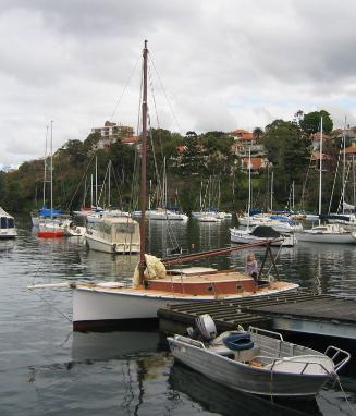 BETTY, a small cruiser designed and built by Golding