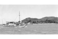 SHANGRI-LA operating as a tourist vessel in the 1960s